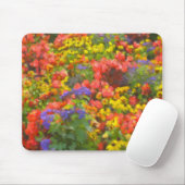 Veld Flowers Mousepad Muismat (Met muis)