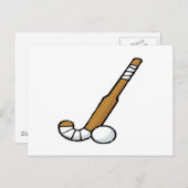 Veld Hockey 6 Briefkaart (Voorkant / Achterkant)