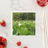 Veld Lotus Flowers Summer Garden Servetten (Insitu)