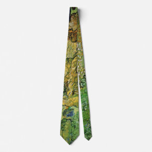 Veld met tarwestapels van Vincent van Gogh Stropdas