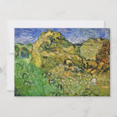 Veld met Wheat Stacks van Vincent van Gogh (Voorkant)