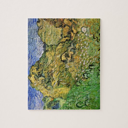 Veld met Wheat Stacks van Vincent van Gogh Legpuzzel (Verticaal)