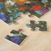 Veld met wilde bloemen legpuzzel (Zijkant)