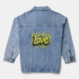 Veld van eindeloze liefde denim jacket