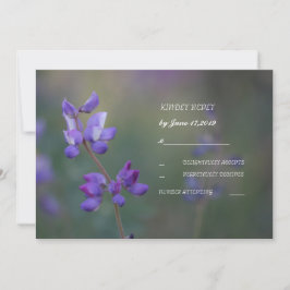 Veld van Lupine RSVP Kaart