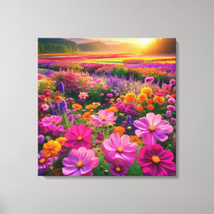 Veld van Straling Canvas Afdruk