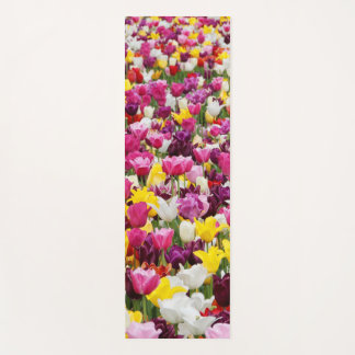 Veld vol tulpen yogamat