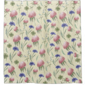 Veld Wilde Flowers Shower Curtain Douchegordijn (Voorkant)