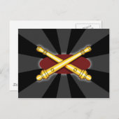 Veldartillerie Briefkaart (Voorkant / Achterkant)