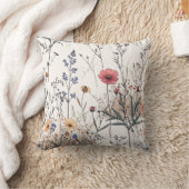 Veldbloemen Kussen (Deken)