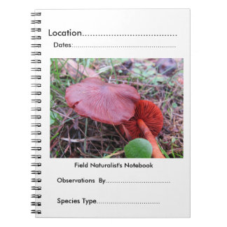 Veldboek van de naturalist van FungiOz Notitieboek
