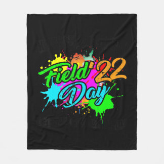Velddag 2022 Kindergarten laat de Spelen beginnen  Fleece Deken
