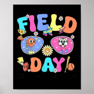 Velddag 2025 Laat de Spelen beginnen Docent Kinder Poster