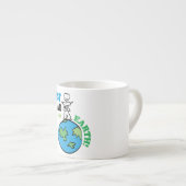 Velddag Beste vader op aarde Espresso Kop (Voorkant rechts)