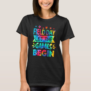 Velddag laat de games beginnen met het Tie Dye Sch T-shirt