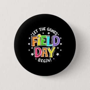 Velddag laat de Spelen Kinder jongens toppen Ronde Button 5,7 Cm