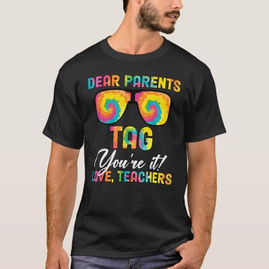 Velddag Topjes voor Beste ouders Label Je bent het T-shirt (Voorkant)