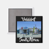 Velddrif Afrique du Sud Die Vis Vlekhuis Magnet (Recto/Verso)
