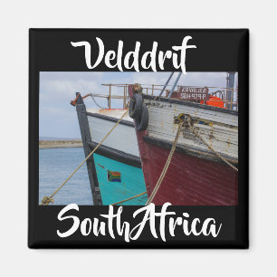 Velddrif South Africa Ship Boats Vist Magnet Magneet