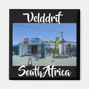 Velddrif Zuid-Afrika Die Vis Vlekhuis Magnet Magneet