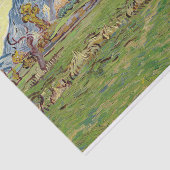 Velden bij de Alpilles Vincent van Gogh Tissuepapier (Detail)