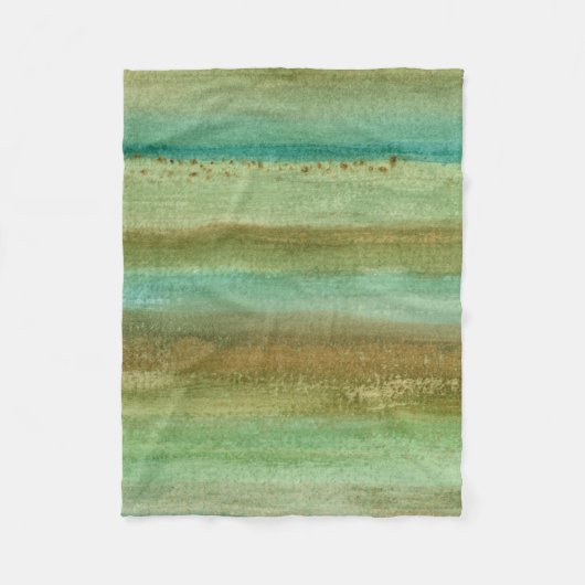 Velden in voorjaar I Fleece Deken (Voorkant)