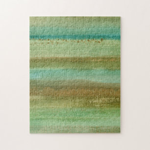 Velden in voorjaar I Legpuzzel