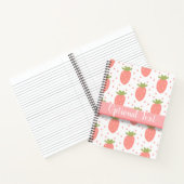 Velden van aardbeien notitieboek (Binnen)