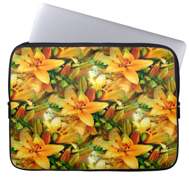 Velden van Lelies..... Laptop Sleeve (Voorkant)