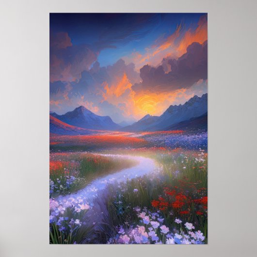 Velden van Radiant Splendor Poster (Voorkant)