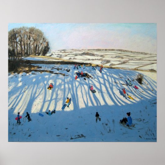 Velden van Shadows Monyash Derbyshire Poster (Voorkant)