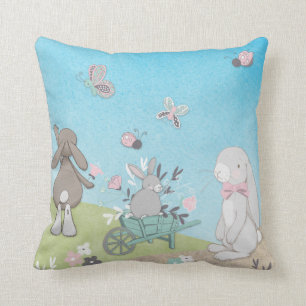 Velden van veerbunnies kussen