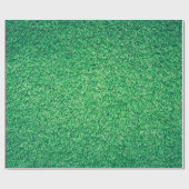 Veldgrasgroengrastextuur Cadeaupapier (Vlak)