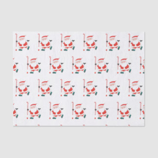 Veldhakkey-kerstpapier Tissuepapier