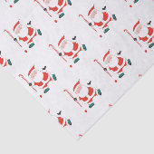 Veldhakkey-kerstpapier Tissuepapier (Detail)