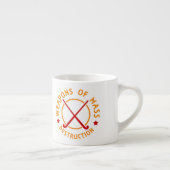 Veldhandwapens voor vernietiging espresso kop (Rechts)