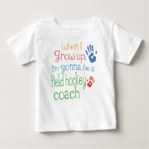 Veldhockey Coach (Future) Baby Baby T-Shirt