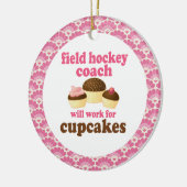 Veldhockey Coach Gift Ornament (Links)