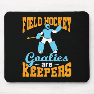 Veldhockey Doelman Keeper Doelmannen Zijn Houders Muismat