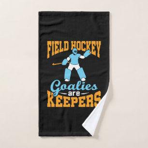Veldhockey Goalies zijn keepers Handdoek