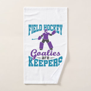 Veldhockey Goalies zijn keepers Handdoek