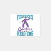 Veldhockey Goalies zijn keepers Post-it® Notes (Voorkant)