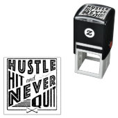 Veldhockey Hustle Hit houdt nooit aangepaste stemp Zelfinktende Stempel (In situ)