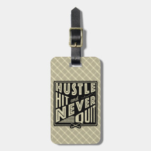 Veldhockey Hustlie Hit & Nooit met Label bagage st Bagagelabel
