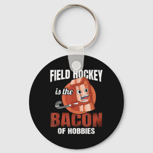 Veldhockey is de zwendel van hobby's stick scoren sleutelhanger