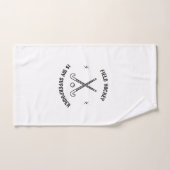 Veldhockey is mijn superkracht handdoek (Handdoek)