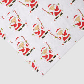 Veldhockey kerstfeestdag cadeau tissuepapier (Detail)