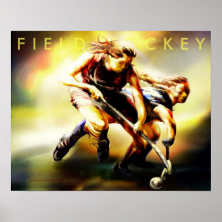 Veldhockey-poster Poster