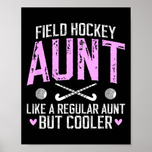 Veldhockey Tante Definitie Veldhockeyspeler A Poster