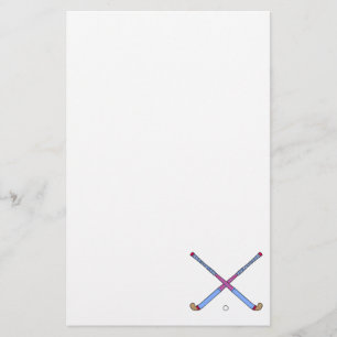 Veldhockey-teken Briefpapier